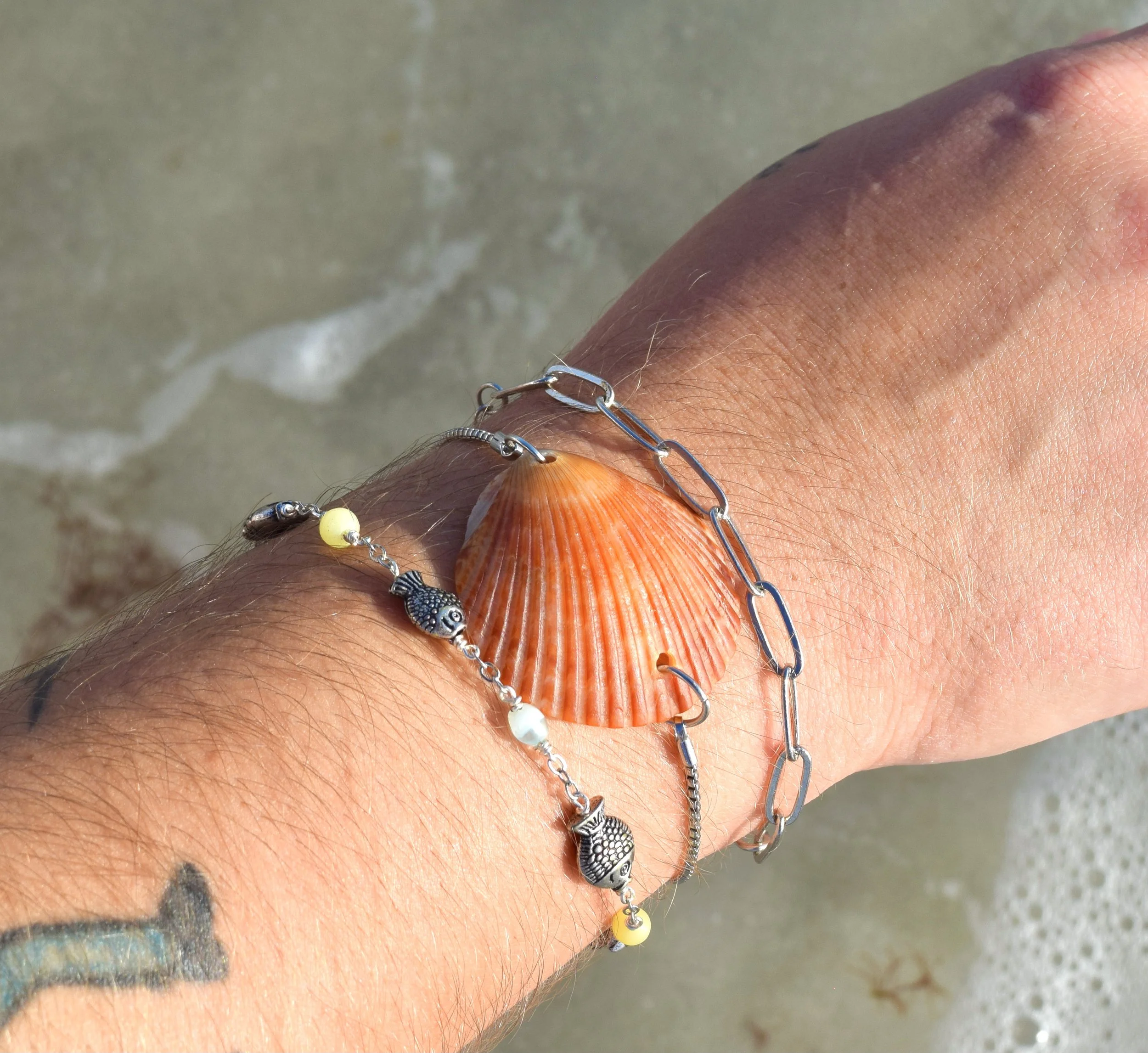 Scallop Bracelet by Busy Beech, view 2