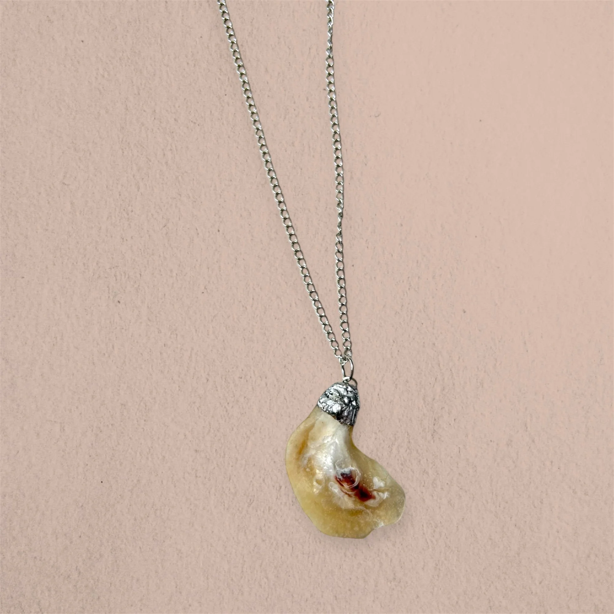 Maeve silver necklace by Busy Beech, view 2
